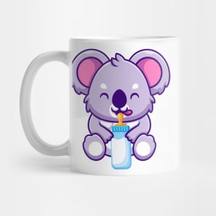 ABDL Baby Koala with Baby Bottle Mug